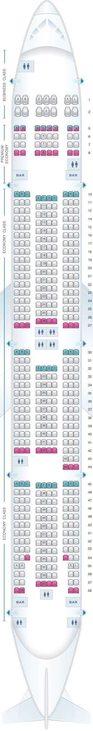 air france boeing 777 300 seat map|SeatGuru Seat Map Air France .